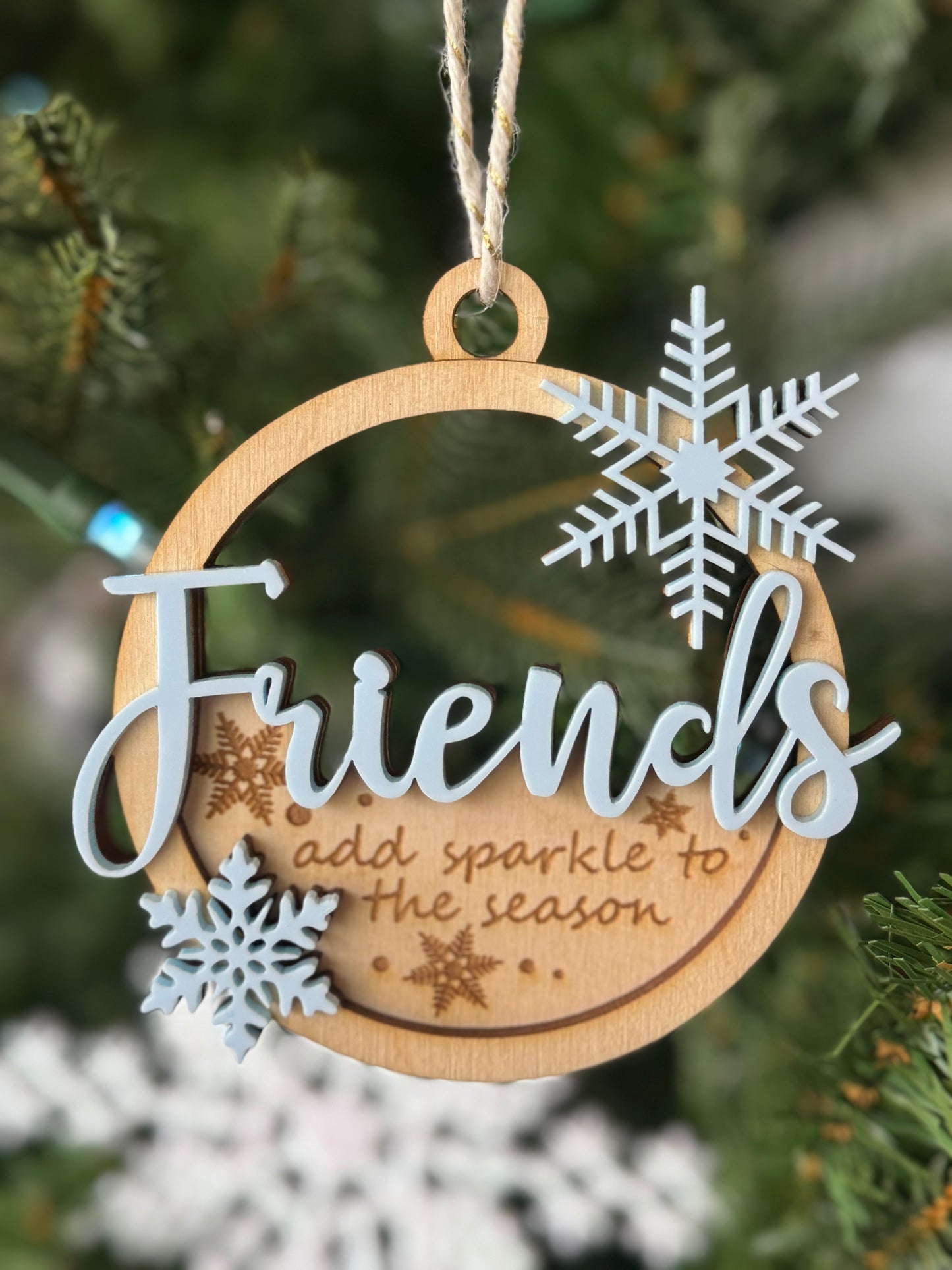 Friends Add Sparkle Ornament