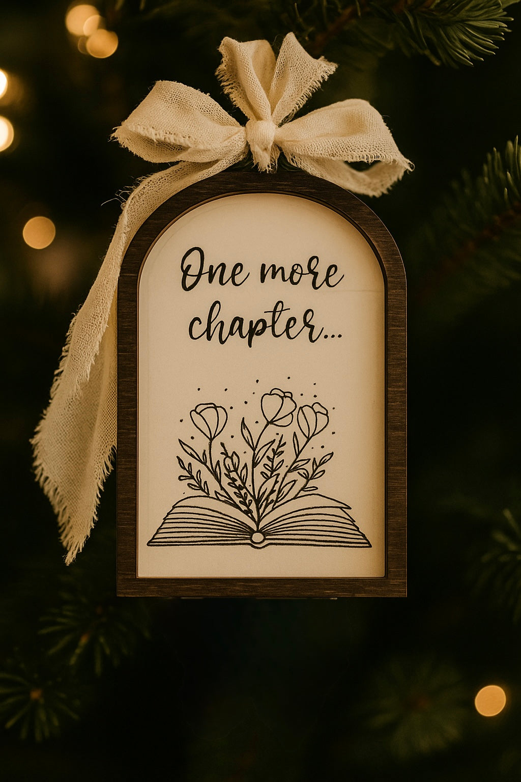 One More Chapter… Ornament