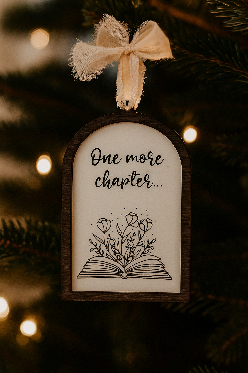 One More Chapter… Ornament