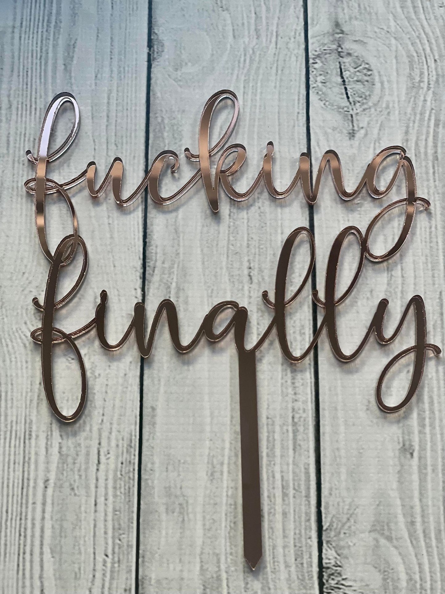 Bridal Shower/Bachelorette Cake Toppers