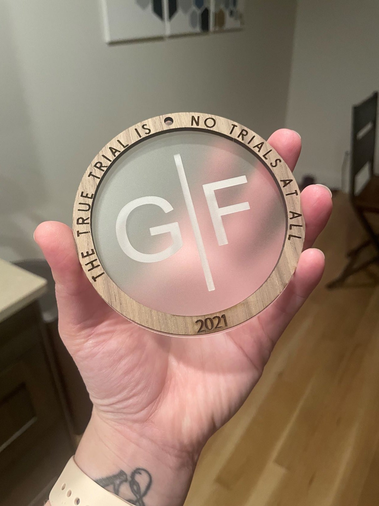 Company Logo Ornament