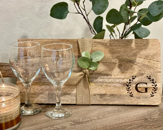 Custom Etched Glasses
